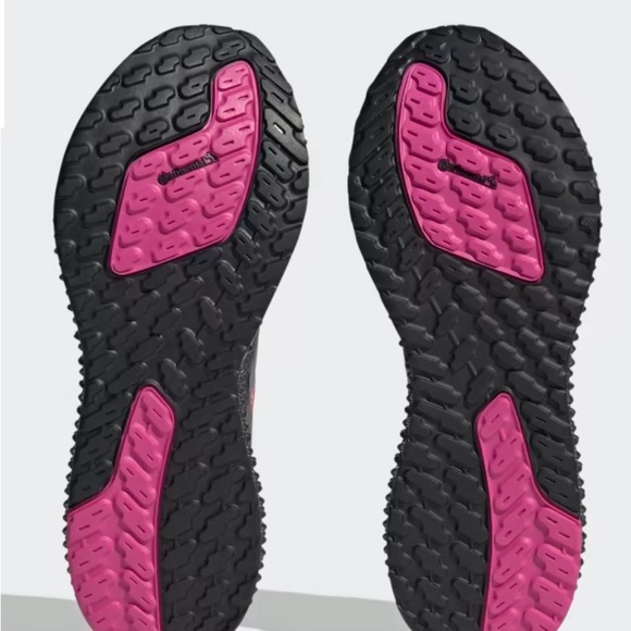 ADIDAS 4DFWD 2 RUNNING SHOES SZ 7 Beam Pink / Silver Metallic / Lucid Fuchsia - Picture 9 of 13